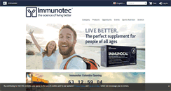 Desktop Screenshot of mx.immunotec.com